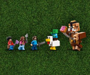 LEGO Minecraft 21272 – Боен ринг в Горското имение, 491 части