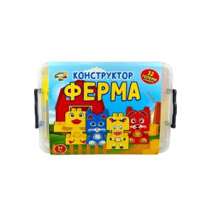 Конструктор Ферма с 32 едри части