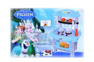 етска кухня Frozen с котлони, фурна и аксесоари 70 см
