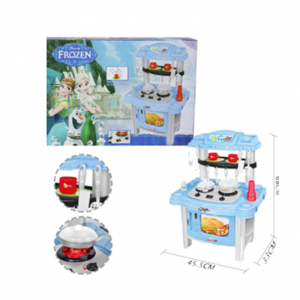 етска кухня Frozen с котлони, фурна и аксесоари 70 см