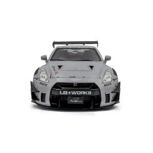 Метална кола Nissan GT-R R35 Liberty Walk 1:18 с фигура Kato San – Solido
