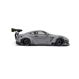 Метална кола Nissan GT-R R35 Liberty Walk 1:18 с фигура Kato San – Solido