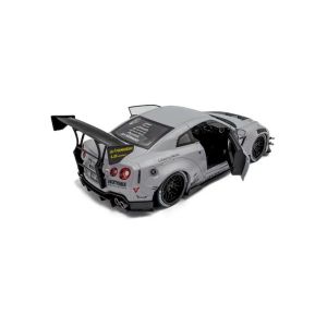 Метална кола Nissan GT-R R35 Liberty Walk 1:18 с фигура Kato San – Solido