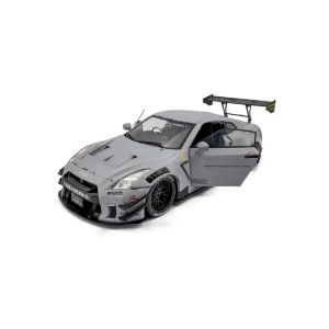 Метална кола Nissan GT-R R35 Liberty Walk 1:18 с фигура Kato San – Solido