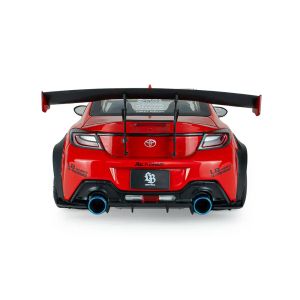 Метална кола Toyota GR86 Liberty Walk 1:18 – червен, Solido