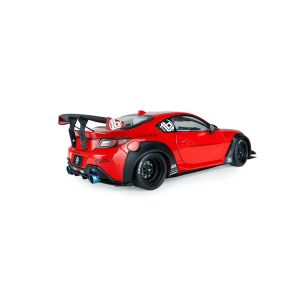 Метална кола Toyota GR86 Liberty Walk 1:18 – червен, Solido