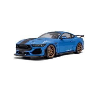 Метална кола Ford Mustang Shelby Super Snake 1:18 – син, Solido