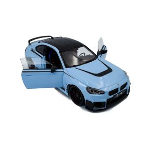 Метална кола BMW M2 G87 M Performance 1:18 – синя, Solido