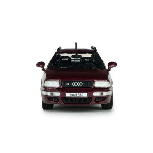 Метална кола Audi RS2 Avant B4 1995 1:43 – Ruby Red, Solido