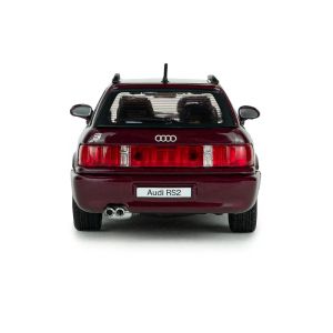 Метална кола Audi RS2 Avant B4 1995 1:43 – Ruby Red, Solido
