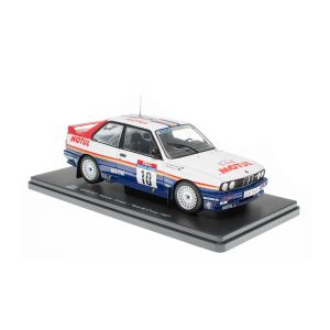 Метална кола BMW M3 E30 №10 Tour de Corse 1987, 1:24 