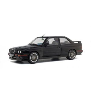 Метална кола BMW M3 E30 Sport Evolution 1:18 – черна, Solido