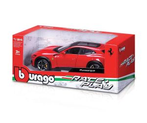 Метална кола Ferrari Purosangue 1:24 – червена, Bburago