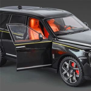 Метална кола Rolls-Royce Cullinan 1:24 – черна, без опаковка