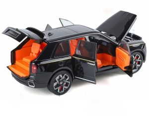 Метална кола Rolls-Royce Cullinan 1:24 – черна, без опаковка