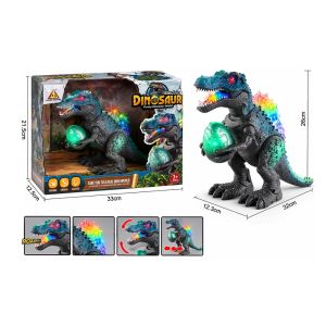 Интерактивен динозавър T-Rex с яйце, светлини и звуци, 32 см