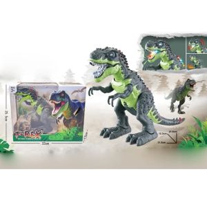 Интерактивен динозавър T-Rex с ходене, светлини и звуци, 31,5 см