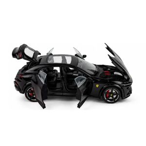Метална кола Ferrari Purosangue 1:24 – черна