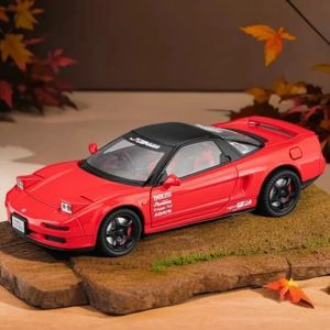 Метална кола Honda NSX 1:22 със звук и светлини – червена, без опаковка
