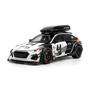 Метална кола Audi RS6 1:24 с багажник за покрив – №44, Без опаковка
