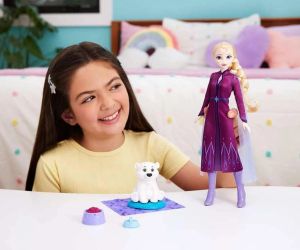 Кукла Елза с полярно мече и аксесоари – Mattel