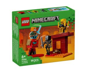 LEGO Minecraft 21266 – Битка в пъклената лава, 99 части