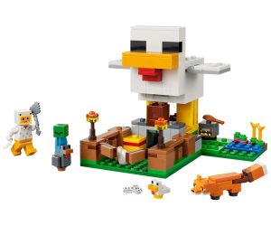 LEGO Minecraft 21585 – Ферма за пилета, 233 части