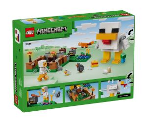 LEGO Minecraft 21585 – Ферма за пилета, 233 части