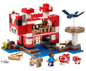 LEGO Minecraft 21270 – Къщата на Муухоморка, 500 части