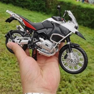 Метален мотор BMW R1200 GS 1:9 – бял, Rastar
