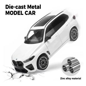 Метална кола BMW X5 M Competition 1:18 – бяла