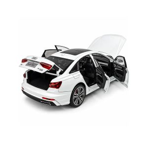Метална кола Audi A6 L 1:18 – бяла