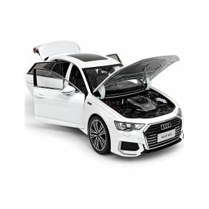 Метална кола Audi A6 L 1:18 – бяла