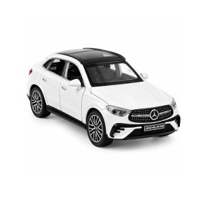 Метална кола Mercedes GLC, 1:32, Бяла