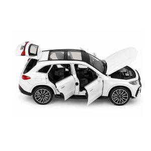 Метална кола Mercedes GLC, 1:32, Бяла