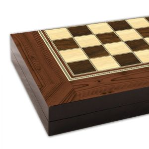 Дървена табла за игра с пулове и зарчета, 49 см – Platin