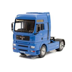 Метален камион влекач MAN TGA 510A, 1:32, син – Welly