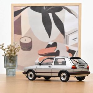 Метална кола Volkswagen Golf GTI 1989, 1:18, сребриста – Norev