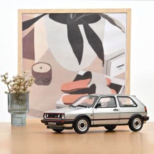 Метална кола Volkswagen Golf GTI 1989, 1:18, сребриста – Norev