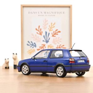 Метална кола Volkswagen Golf GTI Color Concept 1994, 1:18, синя – Norev