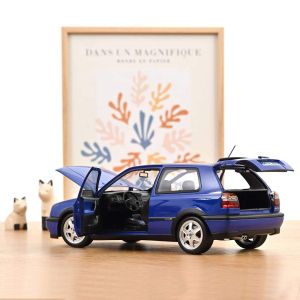 Метална кола Volkswagen Golf GTI Color Concept 1994, 1:18, синя – Norev