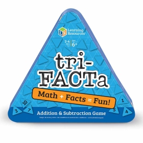 Детска математическа игра за събиране и изваждане tri-FACTa