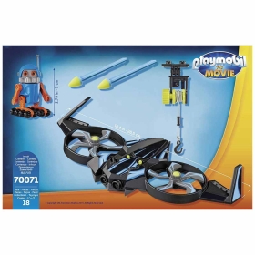 Детски конструктор Playmobil, Роботитрон с дрон